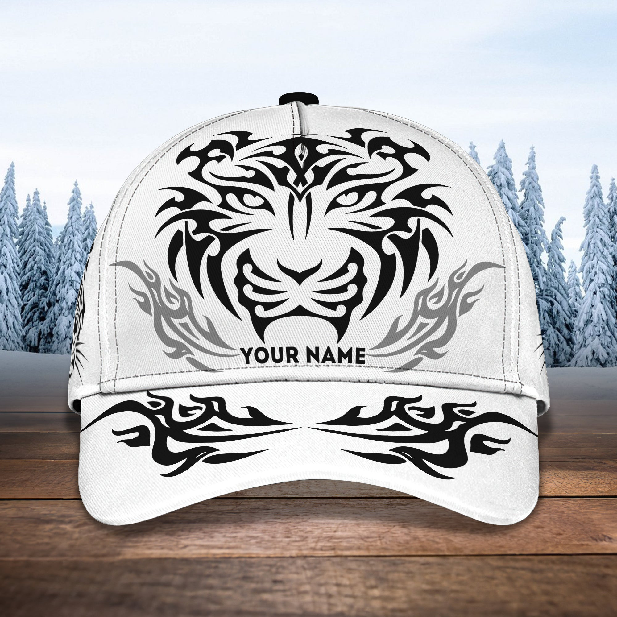 Custom Classic Tiger Name Cap Trucker Hats Custom Hats Gifts For Men & Women