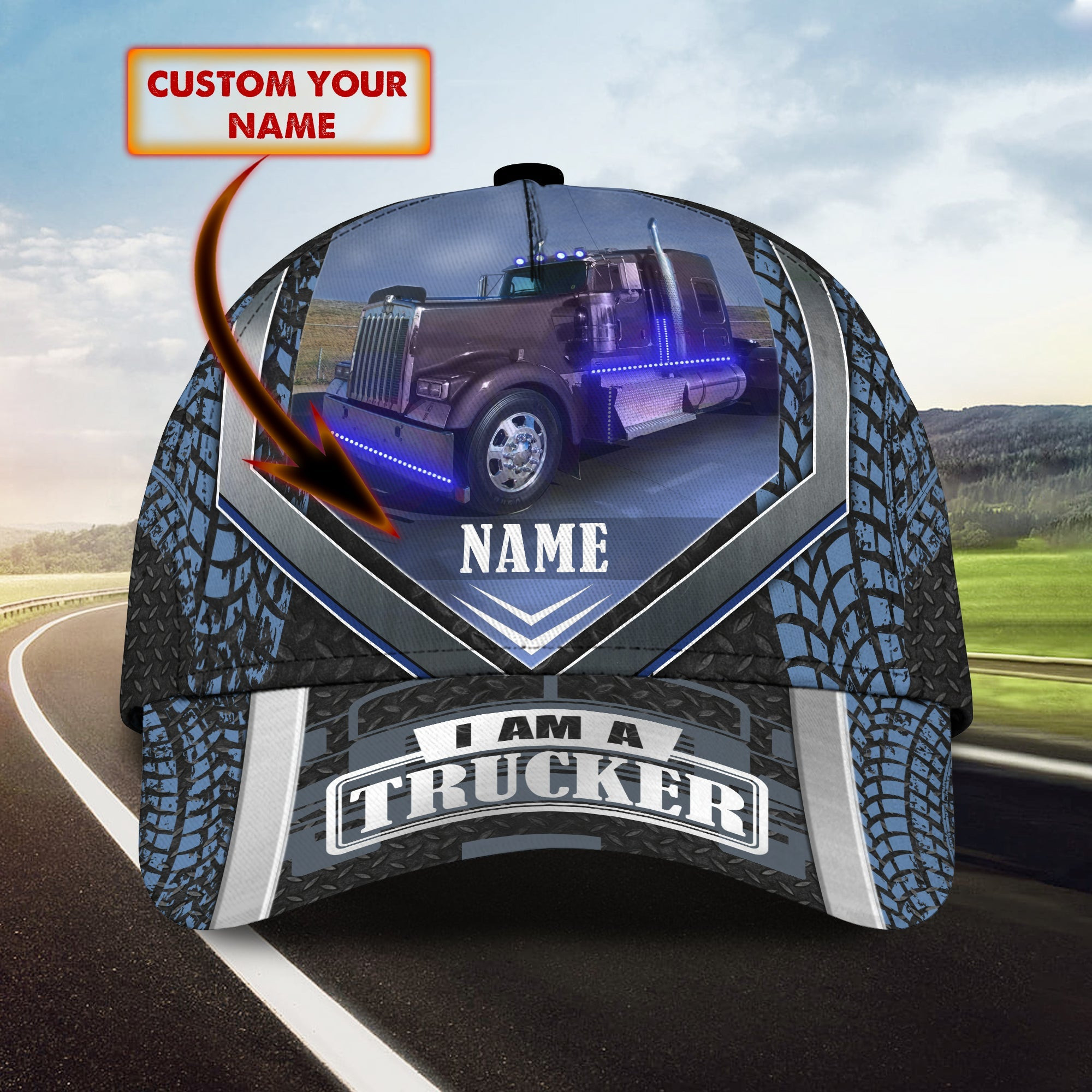 Custom Classic Trucker Cap - Personalized Gift For Truckers Trucker Hats Custom Hats Gifts For Men & Women