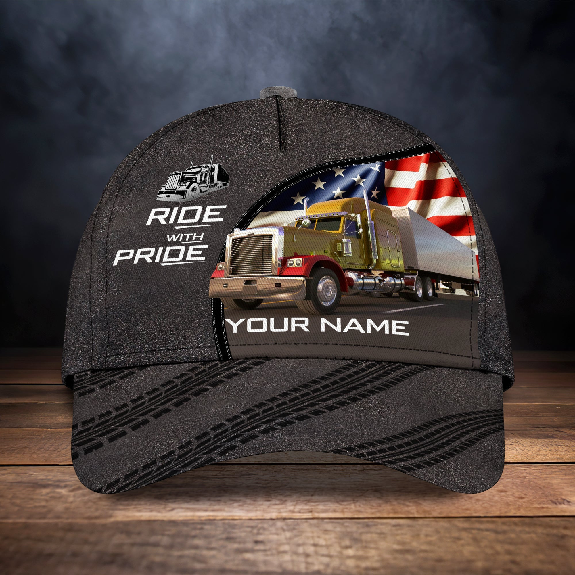 Custom Classic Trucker Cap - Personalized Name Trucker Hats Custom Hats Gifts For Men & Women