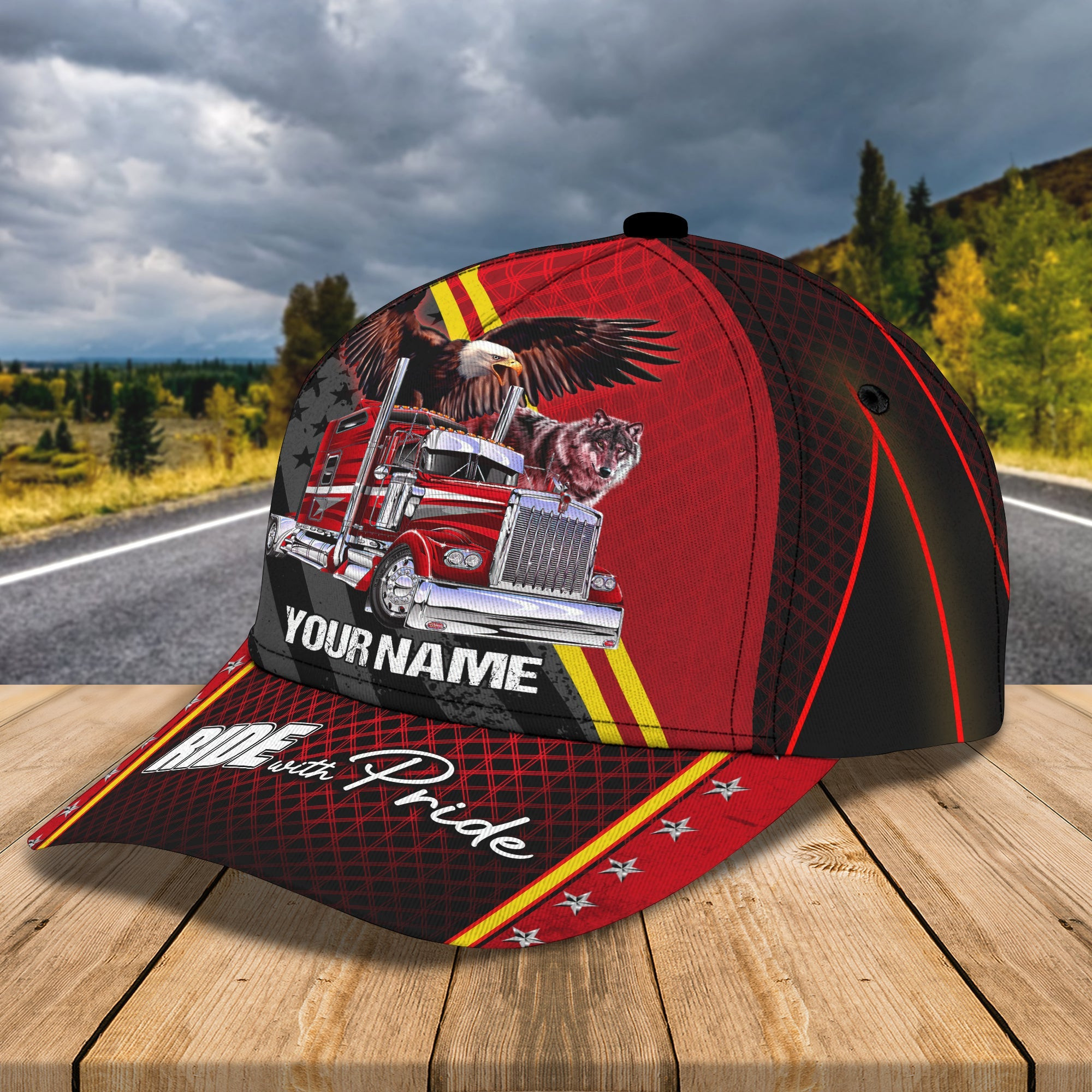 Custom Classic Trucker Cap - Personalized Name Cap Trucker Hats Custom Hats Gifts For Men & Women