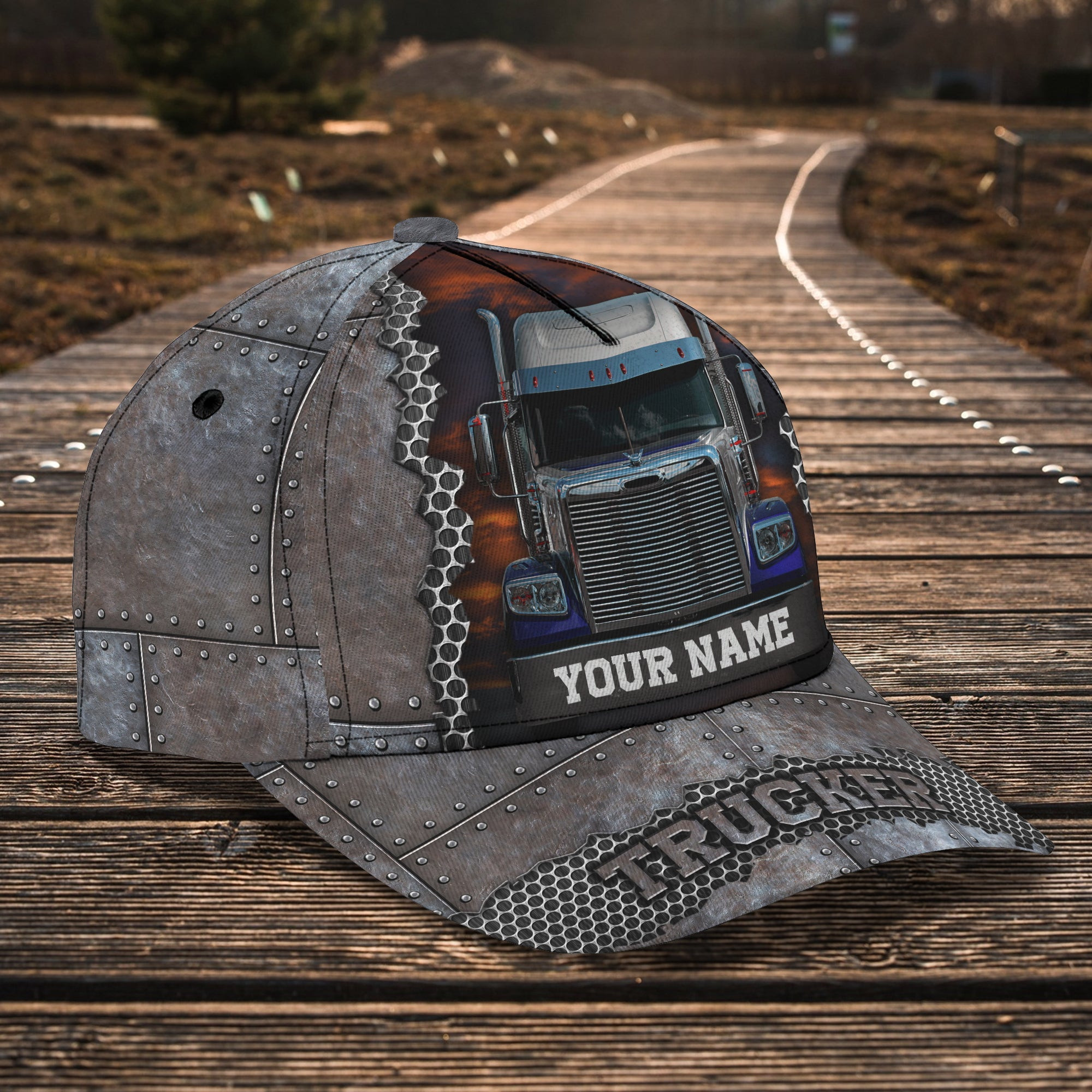 Custom Classic Trucker Cap - Personalized Name Hat Trucker Hats Custom Hats Gifts For Men & Women