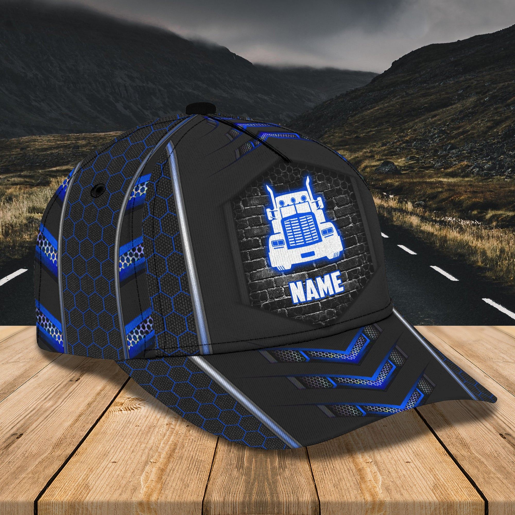 Custom Classic Trucker Cap - Personalized Name Option Trucker Hats Custom Hats Gifts For Men & Women