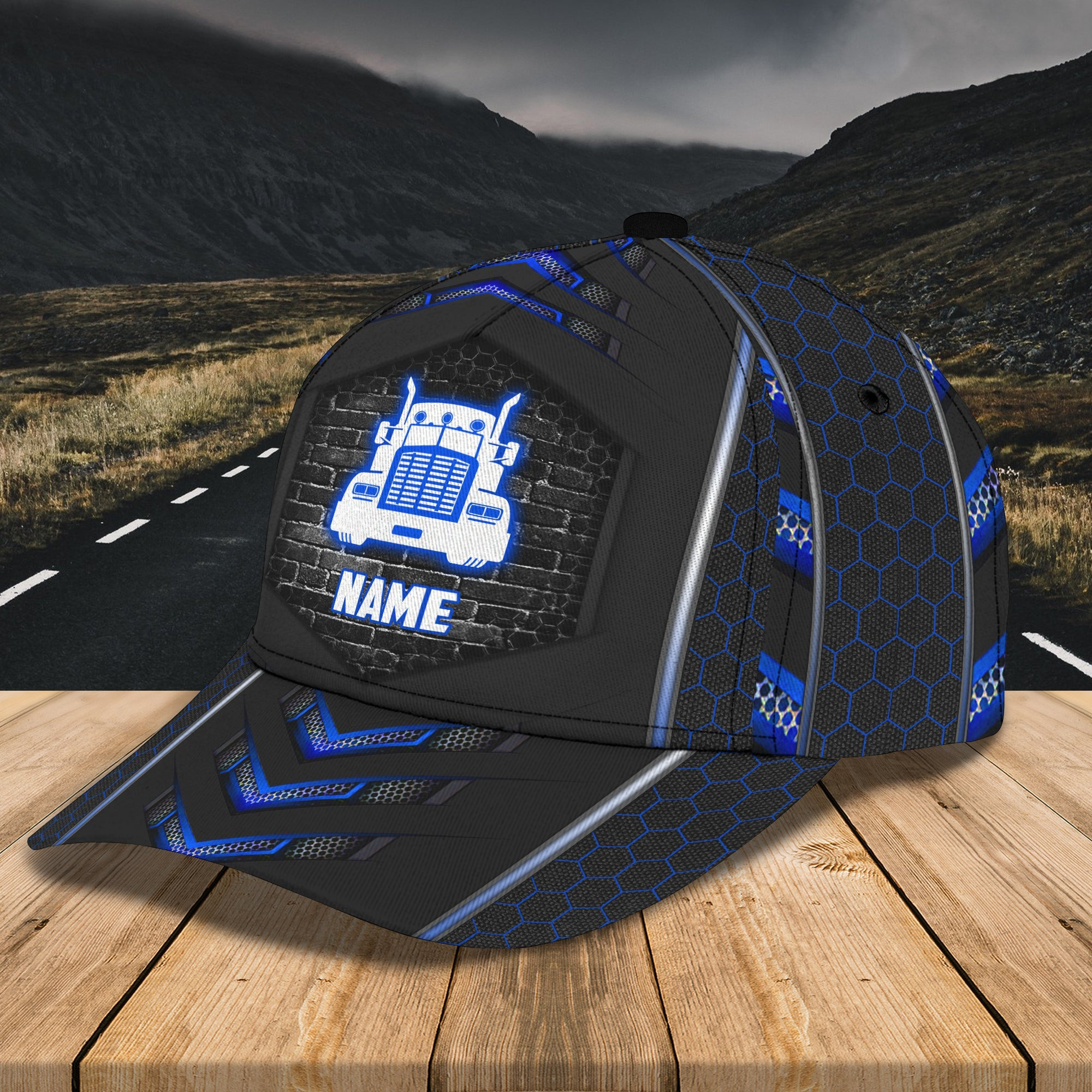 Custom Classic Trucker Cap - Personalized Name Option Trucker Hats Custom Hats Gifts For Men & Women