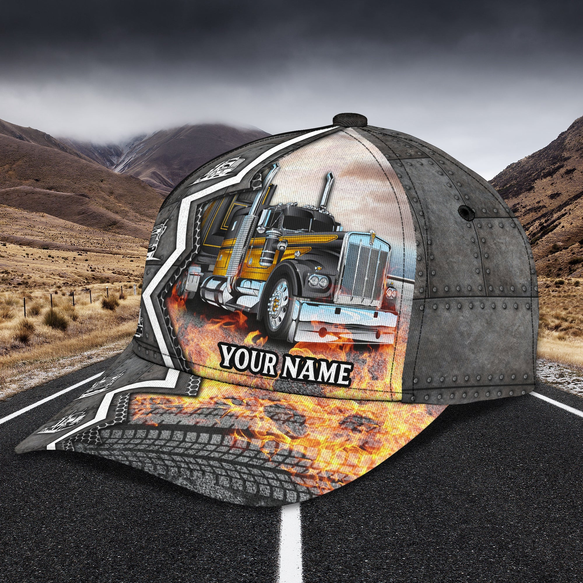 Custom Classic Trucker Cap - Personalized Name - Perfect Gift Trucker Hats Custom Hats Gifts For Men & Women