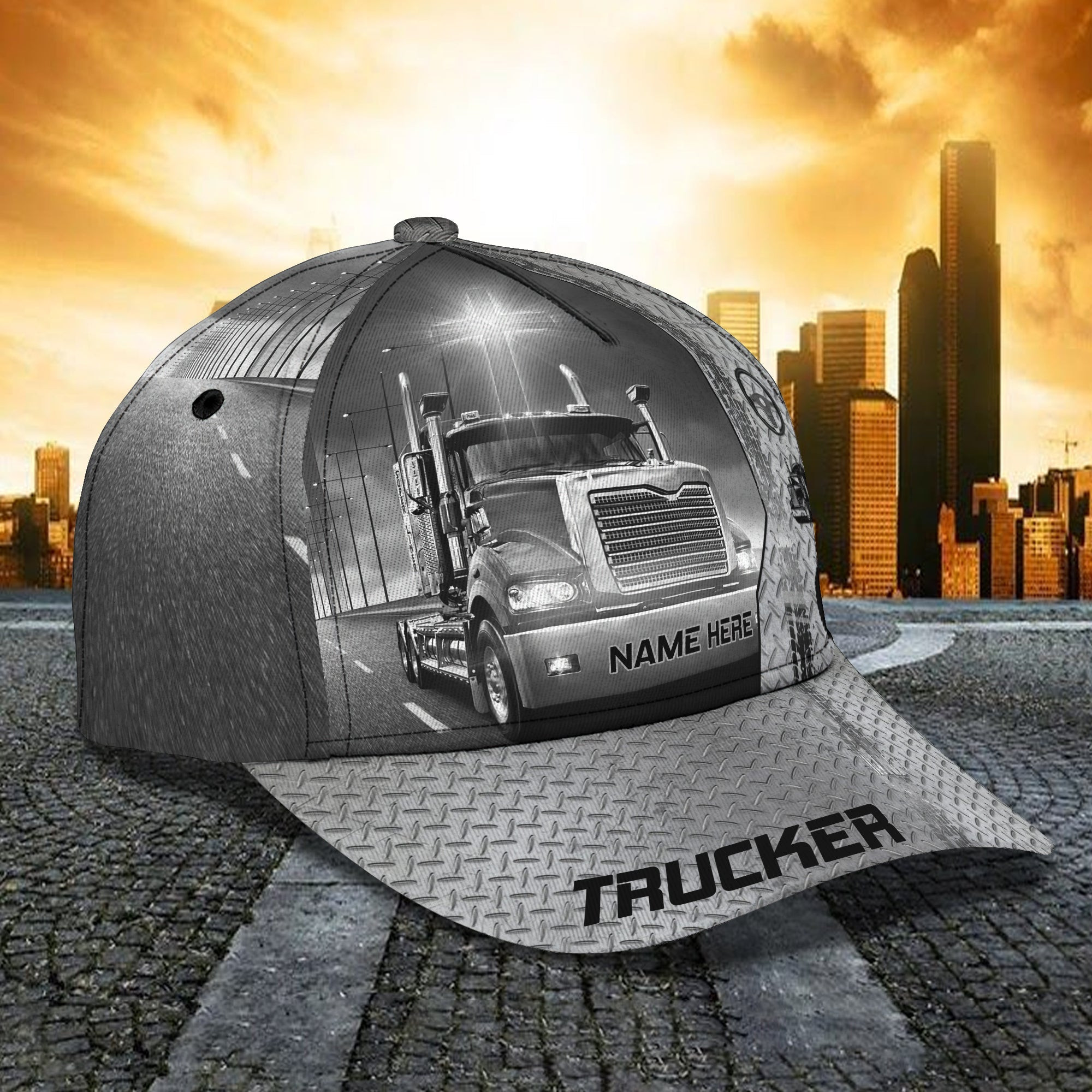 Custom Classic Trucker Cap - Personalized Name - Vtm C Trucker Hats Custom Hats Gifts For Men & Women