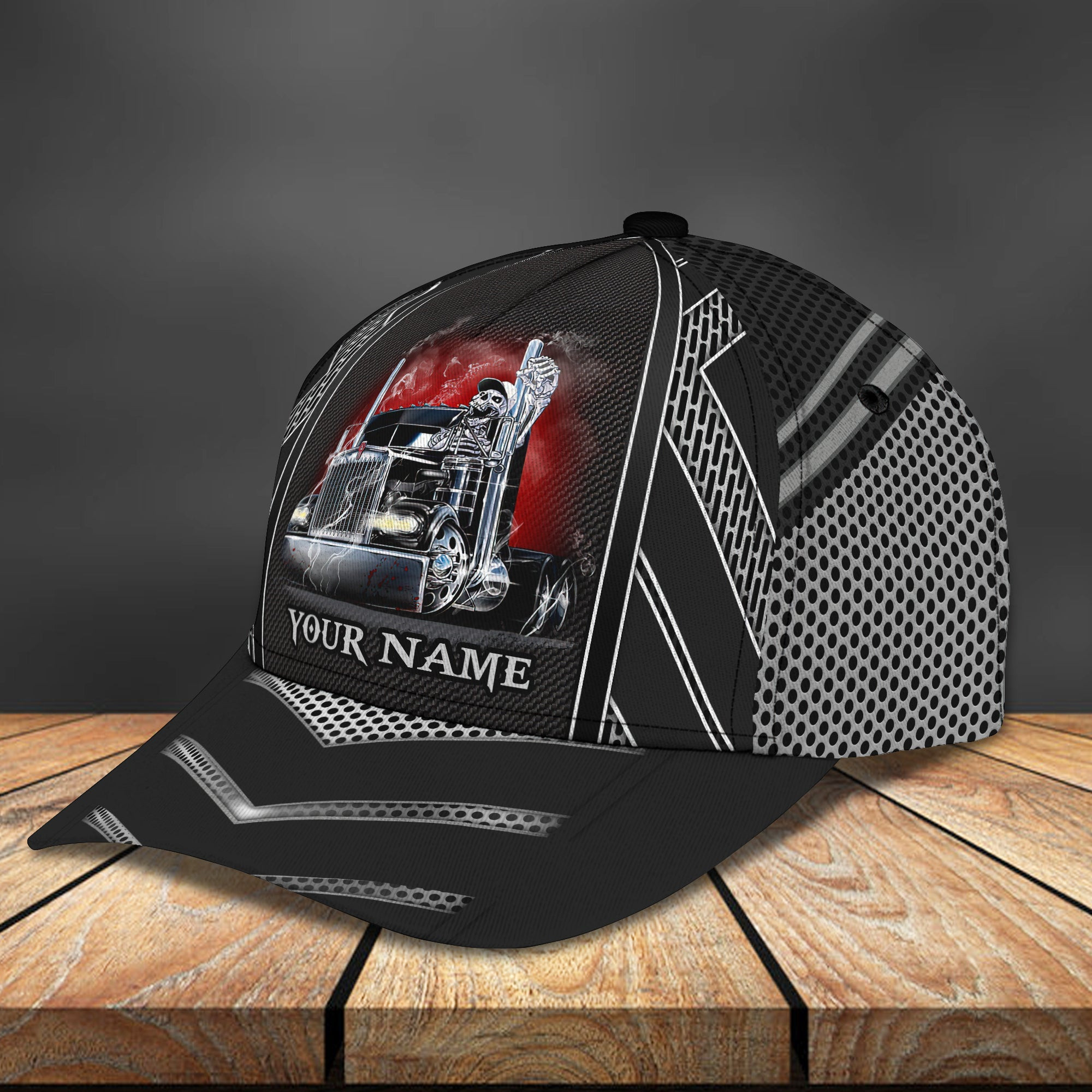 Custom Classic Trucker Cap With Personalized Name - Perfect Gift Trucker Hats Custom Hats Gifts For Men & Women