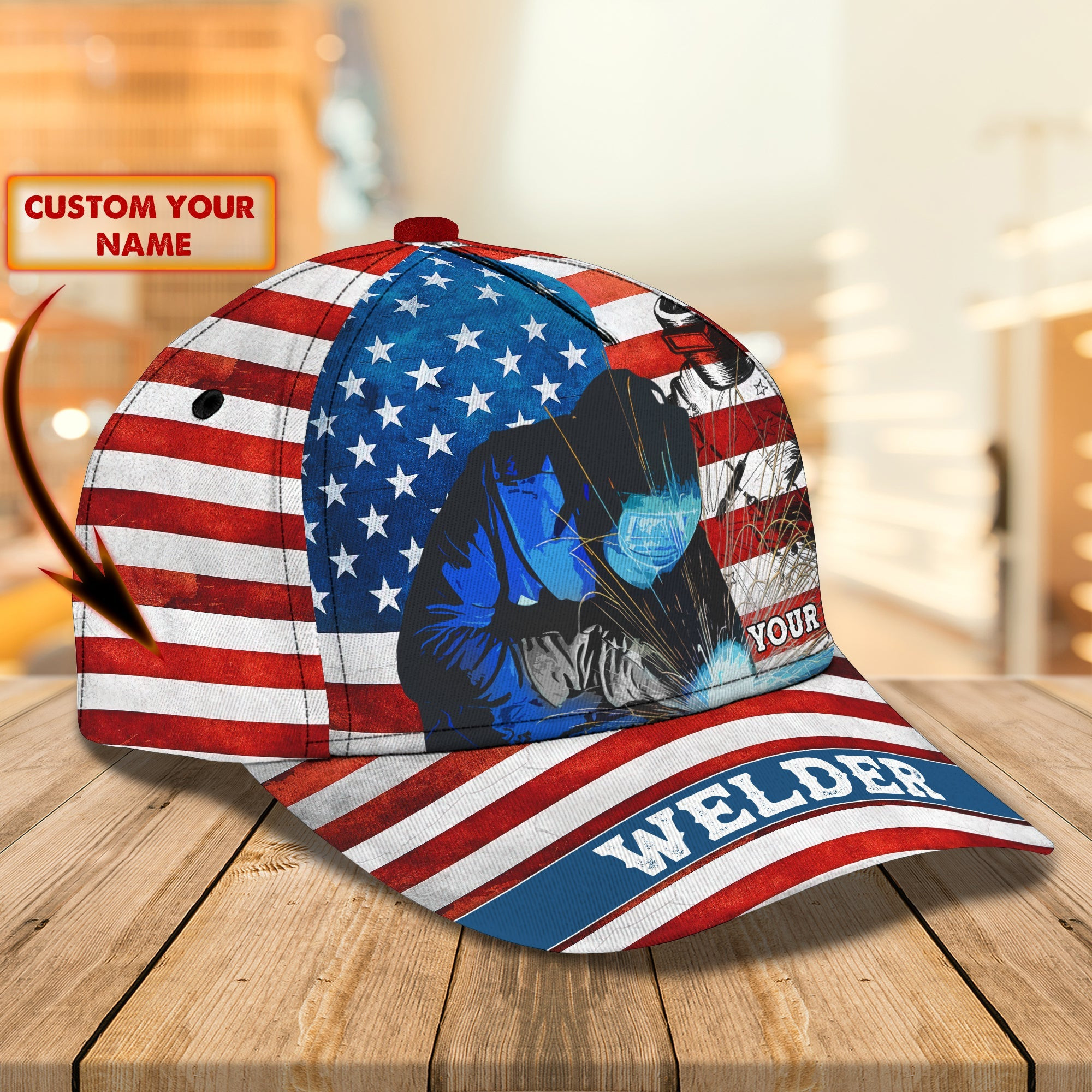 Custom Classic Welder Cap Trucker Hats Custom Hats Gifts For Men & Women
