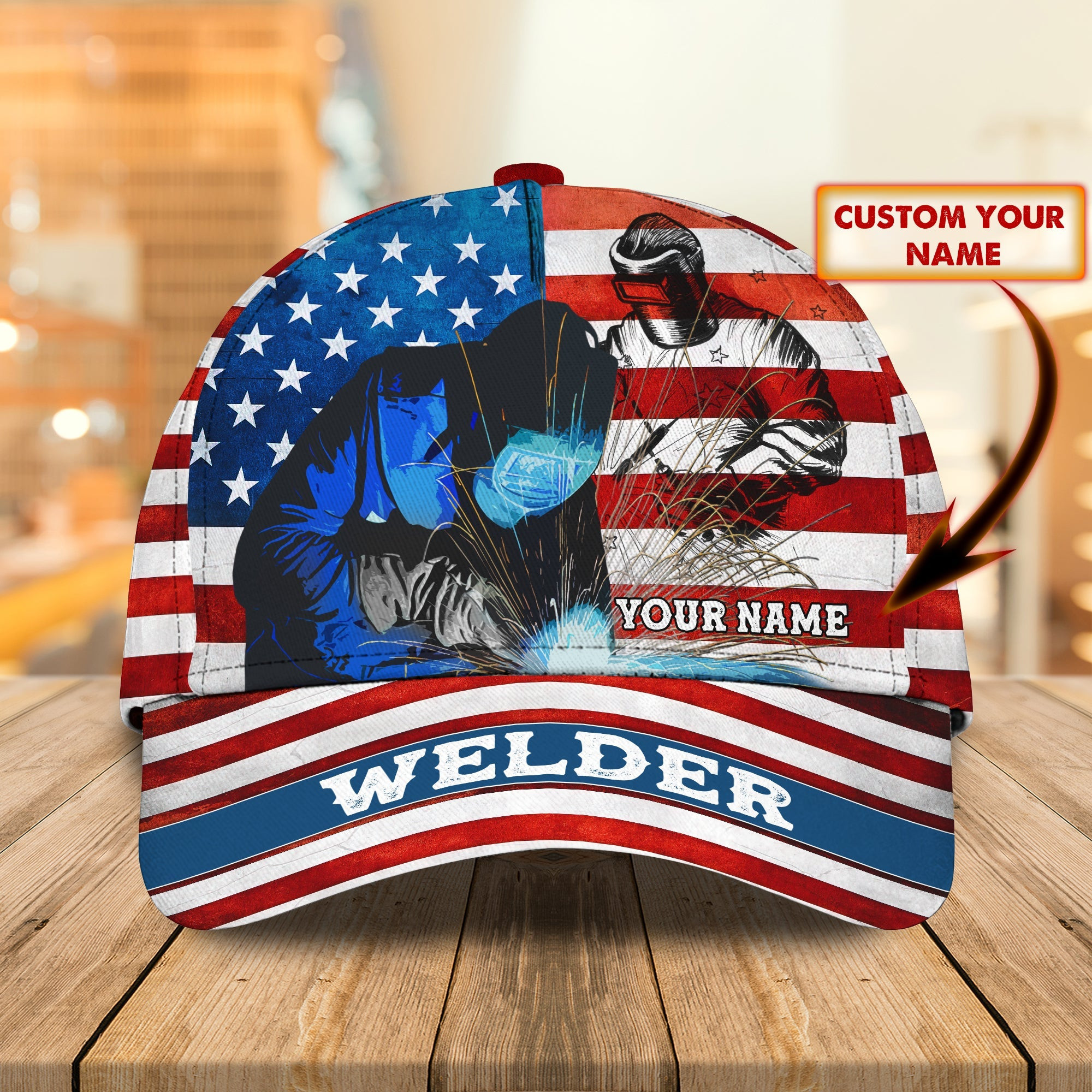 Custom Classic Welder Cap Trucker Hats Custom Hats Gifts For Men & Women
