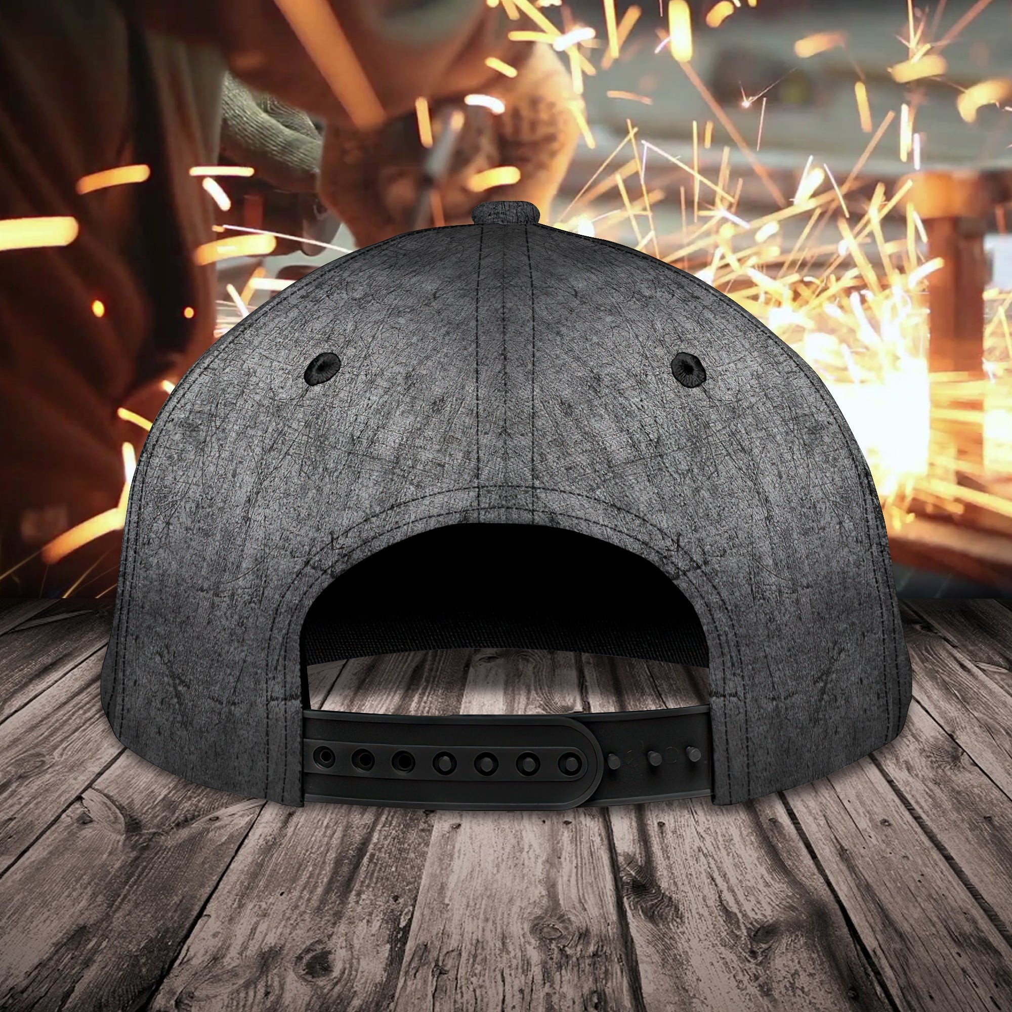 Custom Classic Welder Cap - Personalized Name - Hn Trucker Hats Custom Hats Gifts For Men & Women