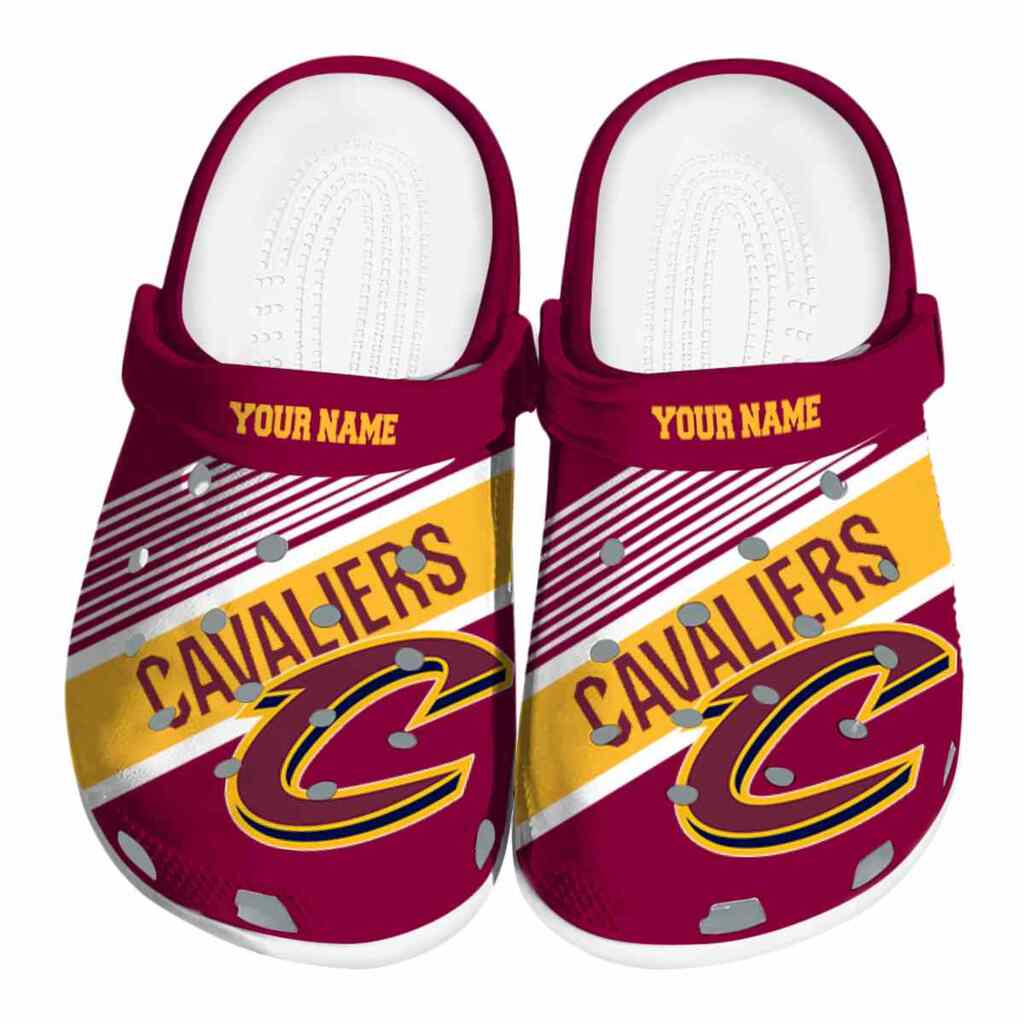 Custom Cleveland Cavaliers Vibrant Dual-Tone ClogTVC1801916