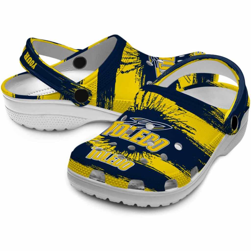 Custom Coastal Carolina Chanticleers Contrasting Stripes ClogTVC1801740 - Image 3