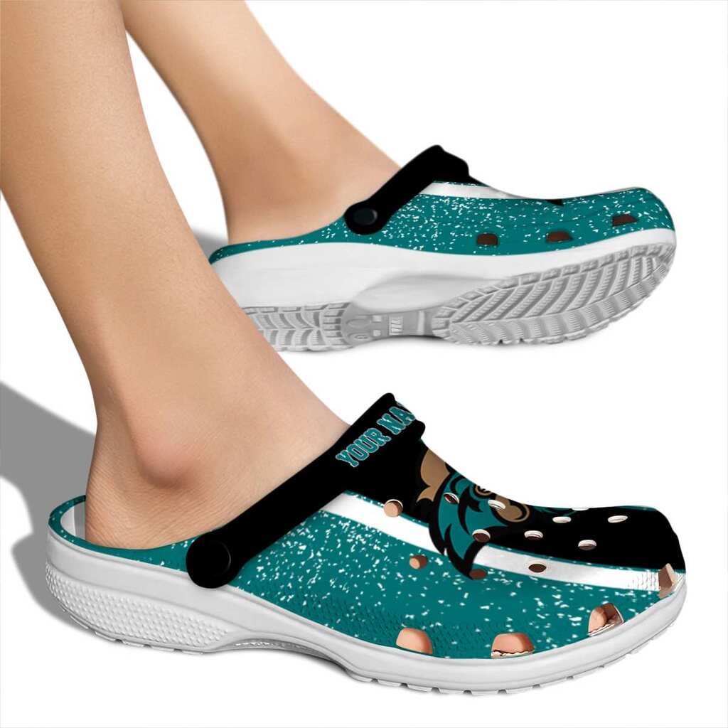 Custom Coastal Carolina Chanticleers Vertical Stripes ClogTVC1801747 - Image 2