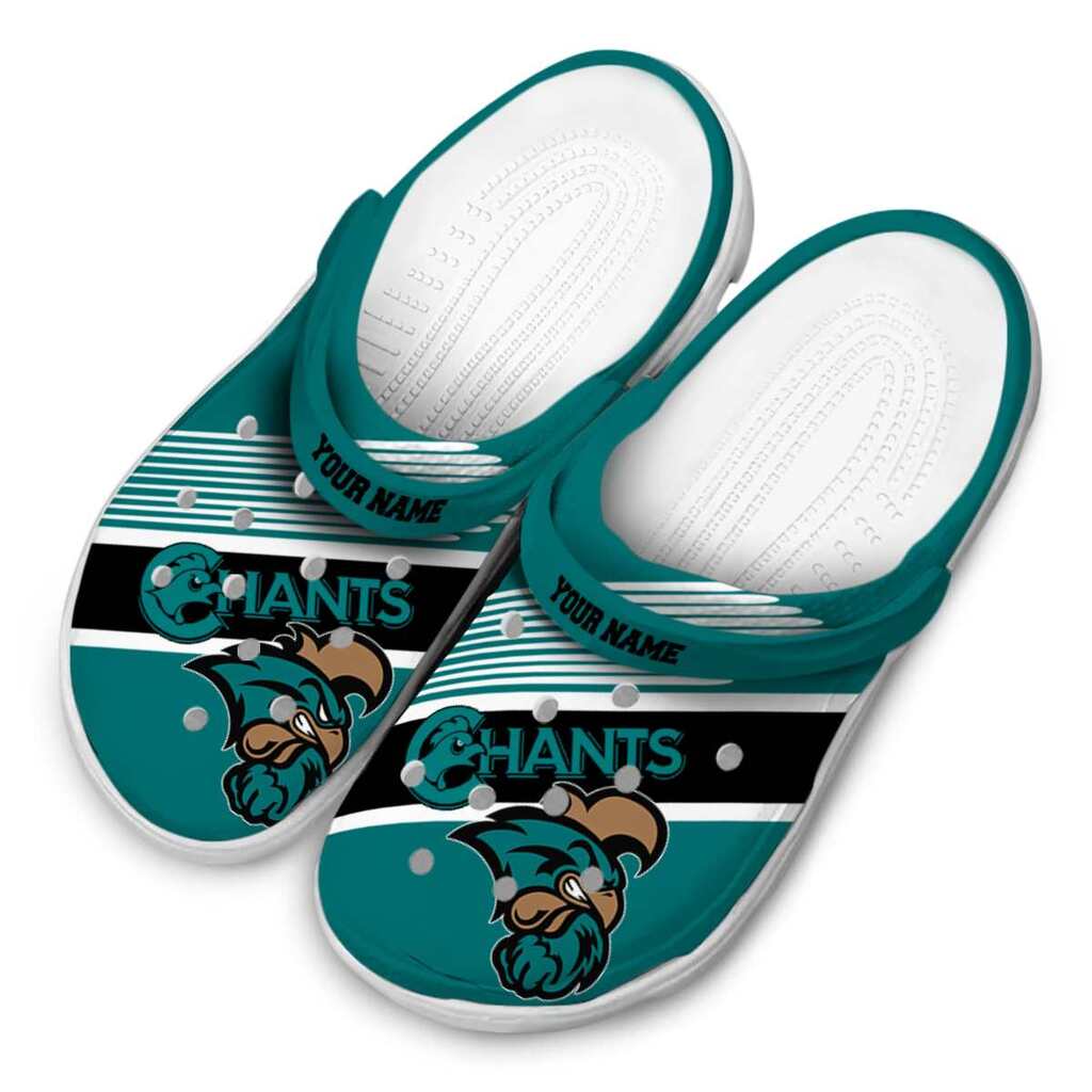 Custom Coastal Carolina Chanticleers Vibrant Dual-Tone ClogTVC1801779 - Image 4