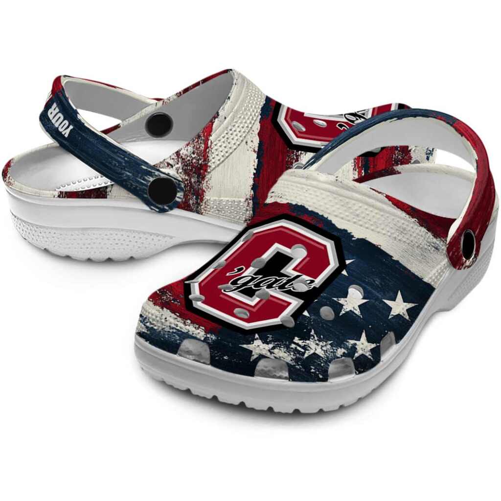 Custom Colgate Raiders Patriotic Stripes ClogTVC1801754 - Image 3