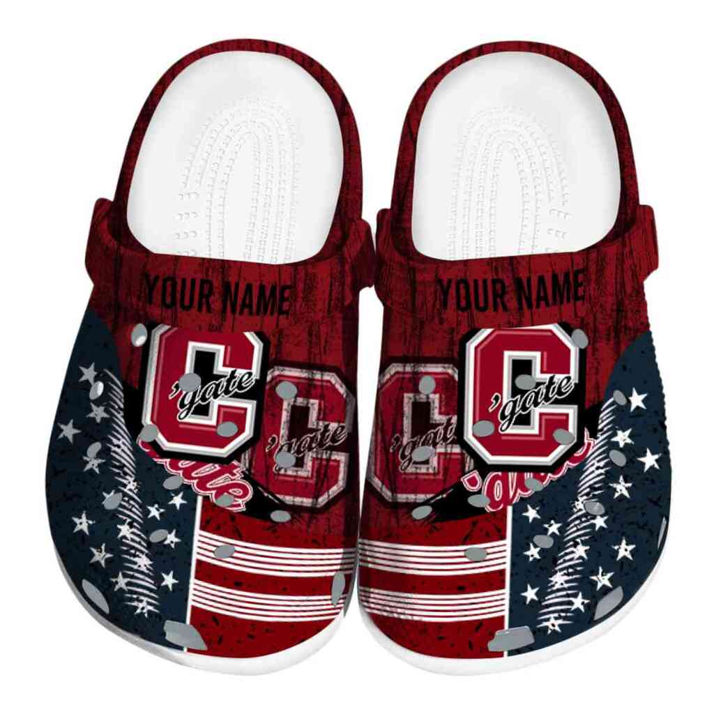 Custom Colgate Raiders Star-Spangled Side Pattern ClogTVC1801740