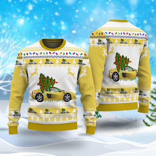 Custom Company Logo Image Reindeer Xmas Sweatshirt, Christmas Gift For Men Women Kid - Image 9