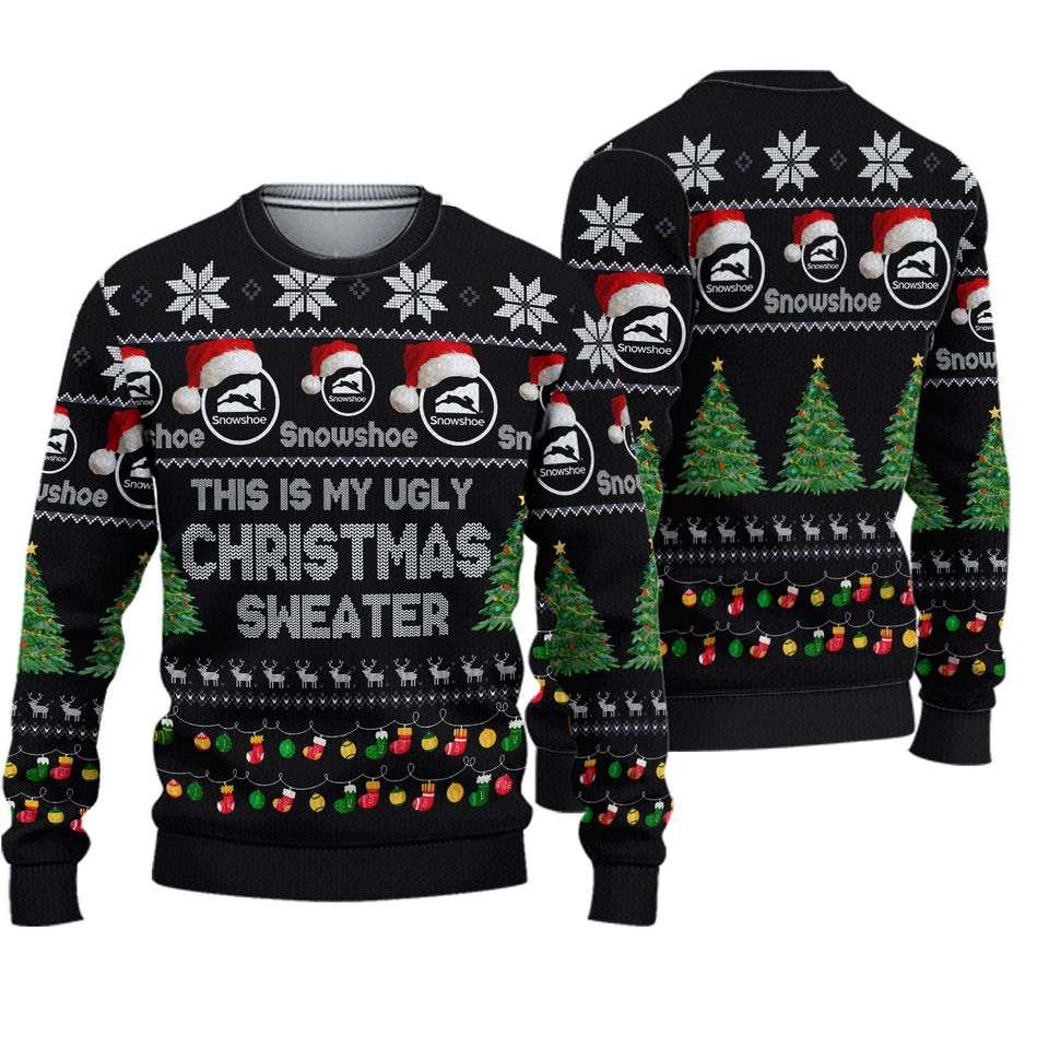 Custom Company Logo Ugly Christmas Sweater, Personalized Logo Team Xmas Sweatshirt - Image 10