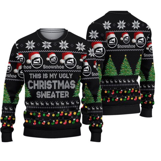 Custom Company Logo Ugly Christmas Sweater, Personalized Logo Team Xmas Sweatshirt - Image 20