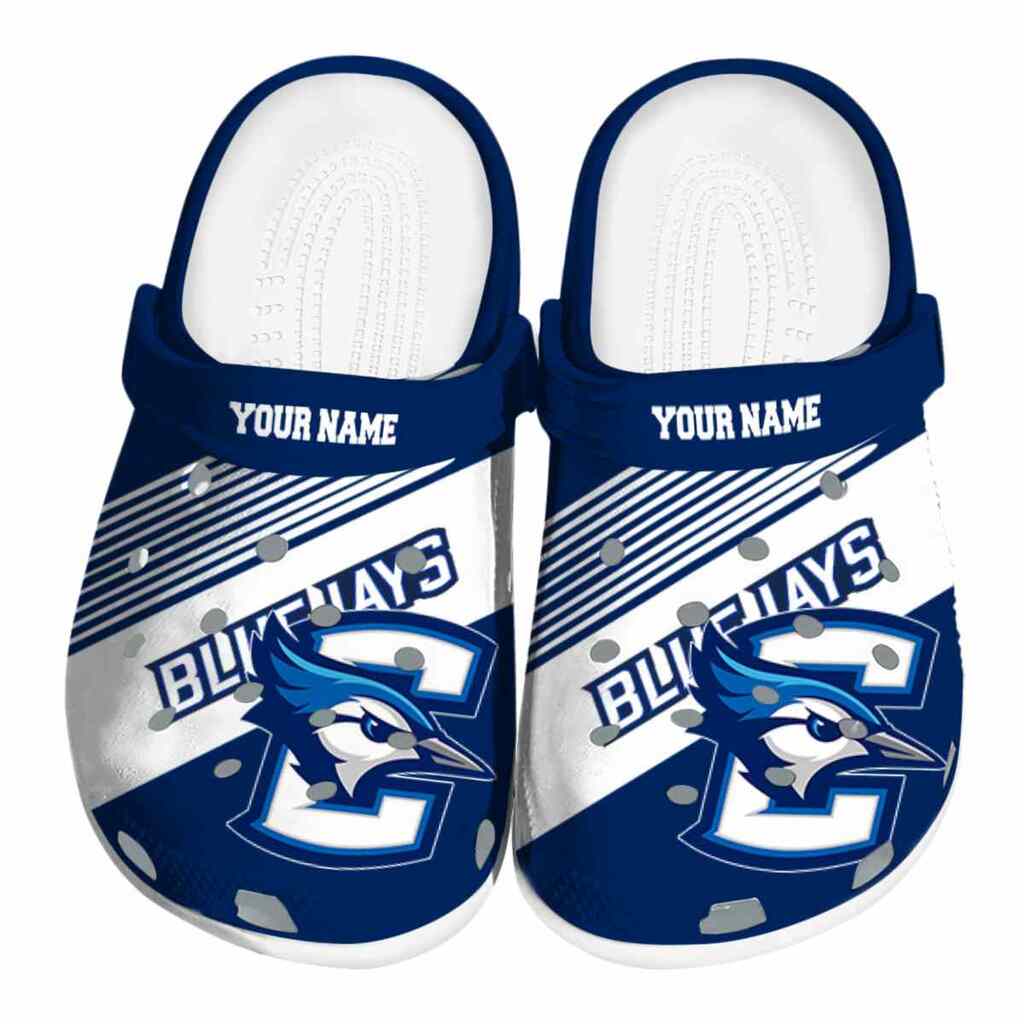 Custom Creighton Bluejays Vibrant Dual-Tone ClogTVC1801780