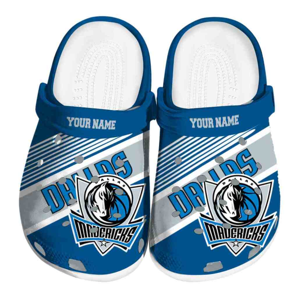 Custom Dallas Mavericks Vibrant Dual-Tone ClogTVC1801682