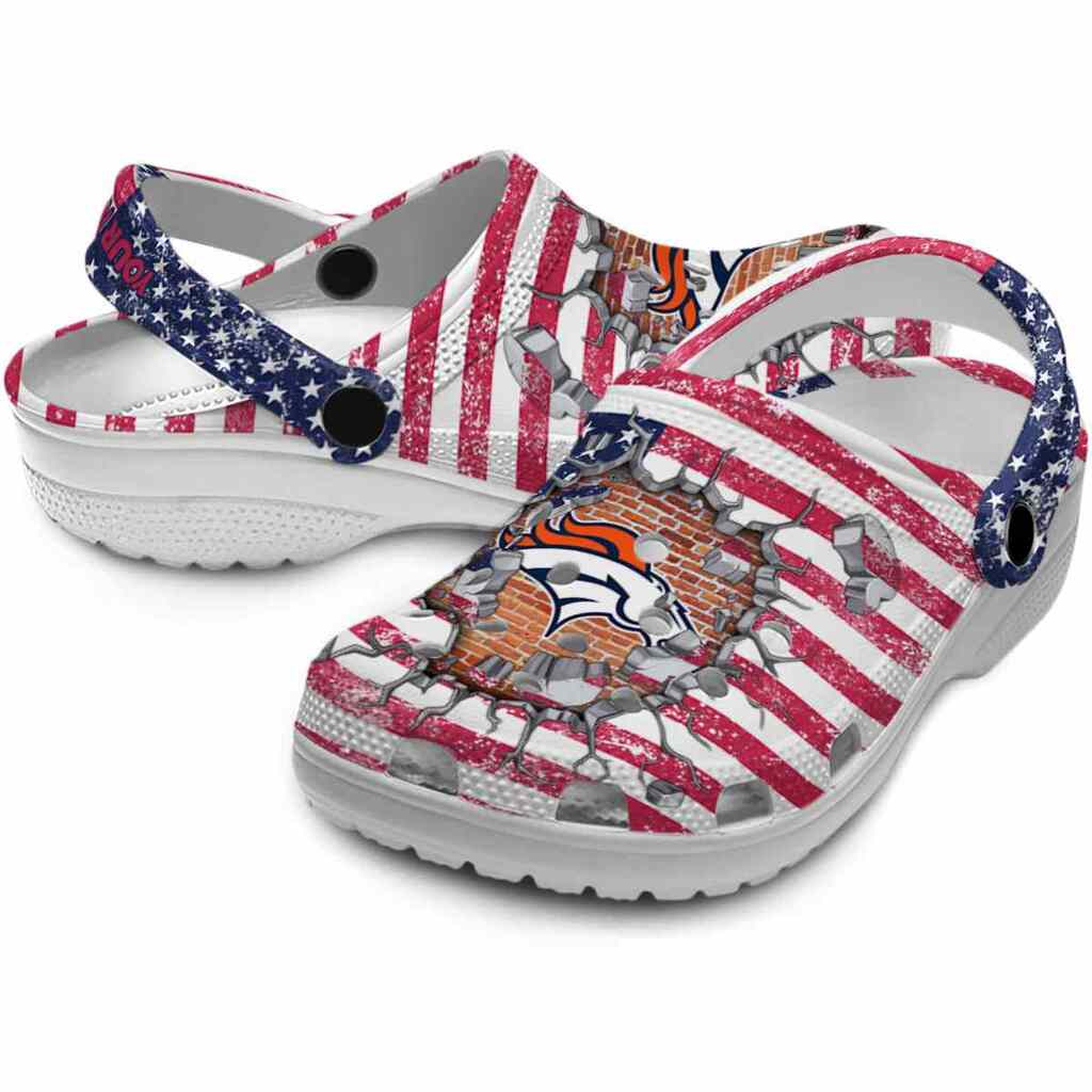Custom Denver Broncos Freedom Splinter ClogTVC180105 - Image 3