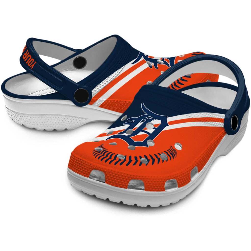 Custom Detroit Tigers Baseball Motif ClogTVC1801989 - Image 3
