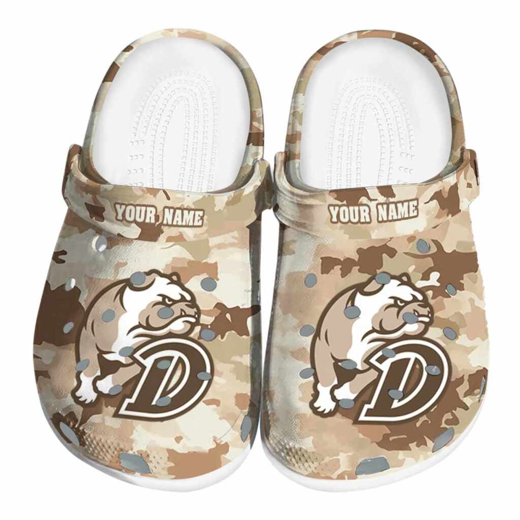 Custom Drake Bulldogs Desert Camo ClogTVC1801767