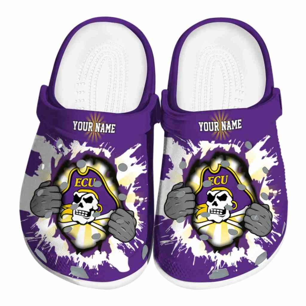 Custom East Carolina Pirates Gripping Hand ClogTVC1801787