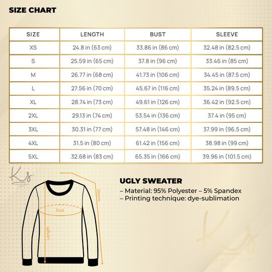 Custom Face Christmas Family Silly Xmas Leds - Personalized Photo Ugly Sweater - Image 8