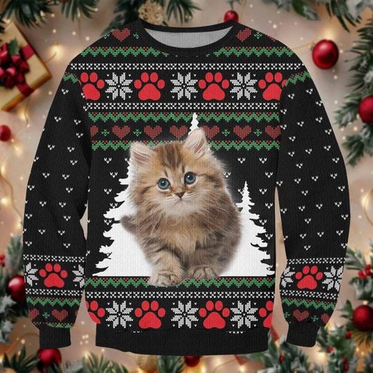 Custom Face Christmas Ugly Sweater, Personalized Pet Photo Sweater, Ugly Christmas Sweater, Christmas Gifts - Image 9