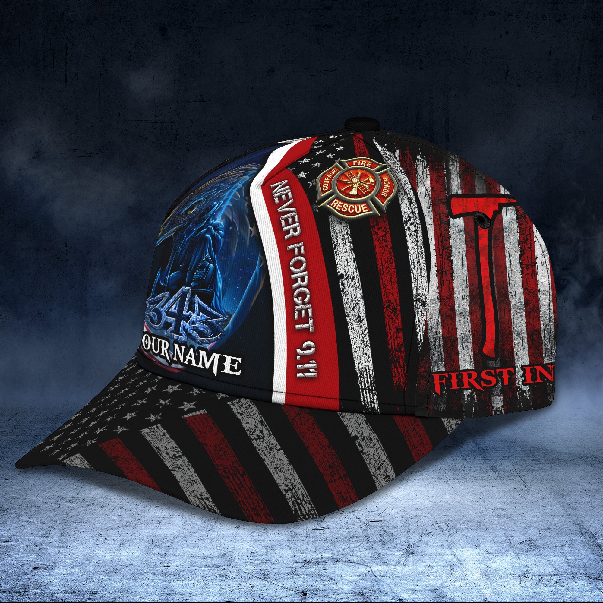 Custom Firefighter Cap Trucker Hats Custom Hats Gifts For Men & Women