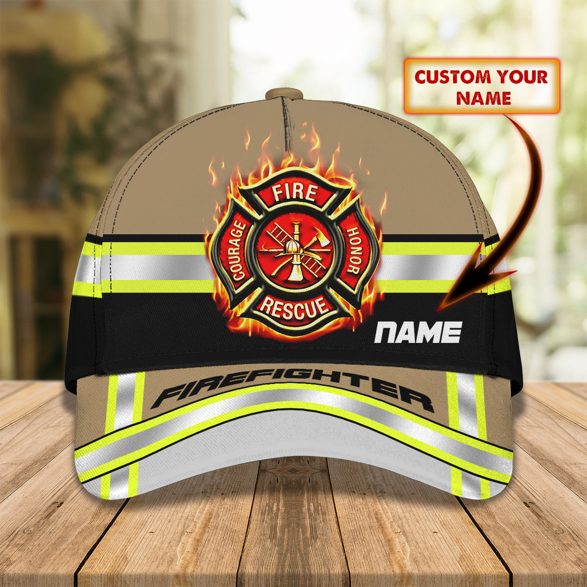 Custom Firefighter Cap Trucker Hats Custom Hats Gifts For Men & Women