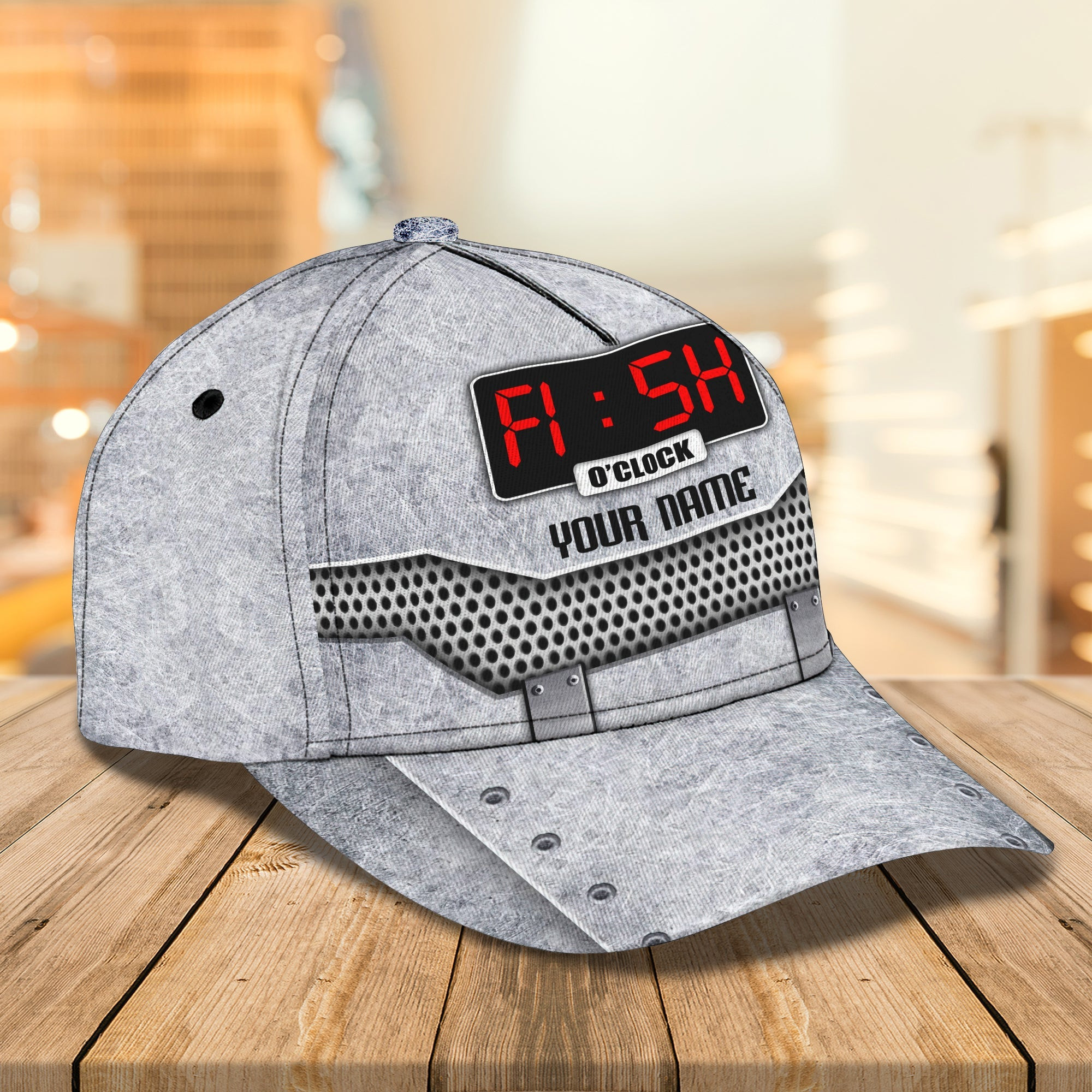 Custom Fishing Cap - Personalized Name  Classic Hat Trucker Hats Custom Hats Gifts For Men & Women