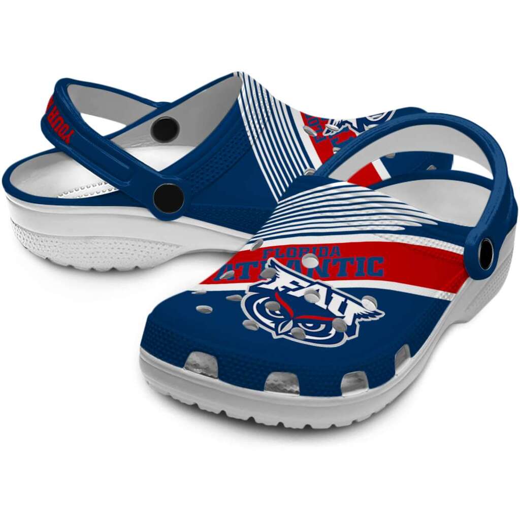 Custom Florida Atlantic Owls Vibrant Dual-Tone ClogTVC1801780 - Image 3