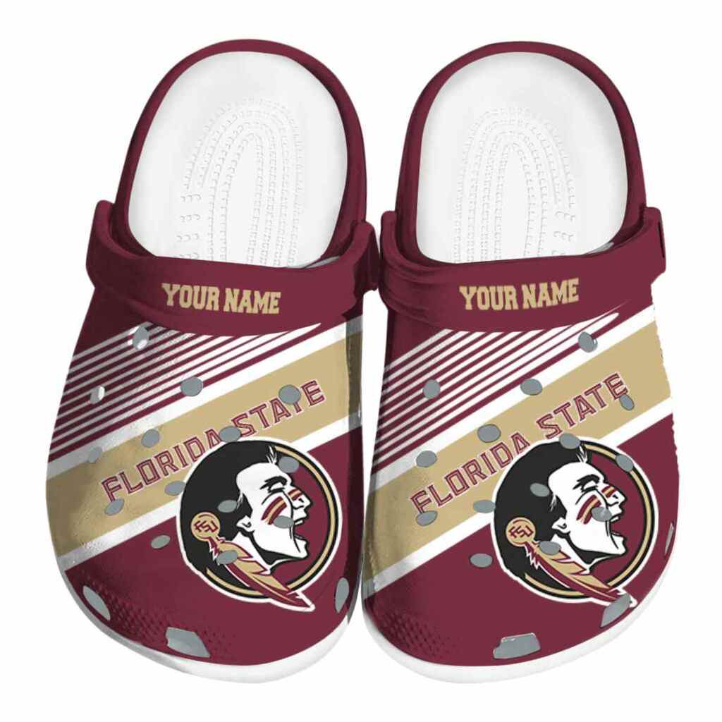 Custom Florida State Seminoles Vibrant Dual-Tone ClogTVC1801990