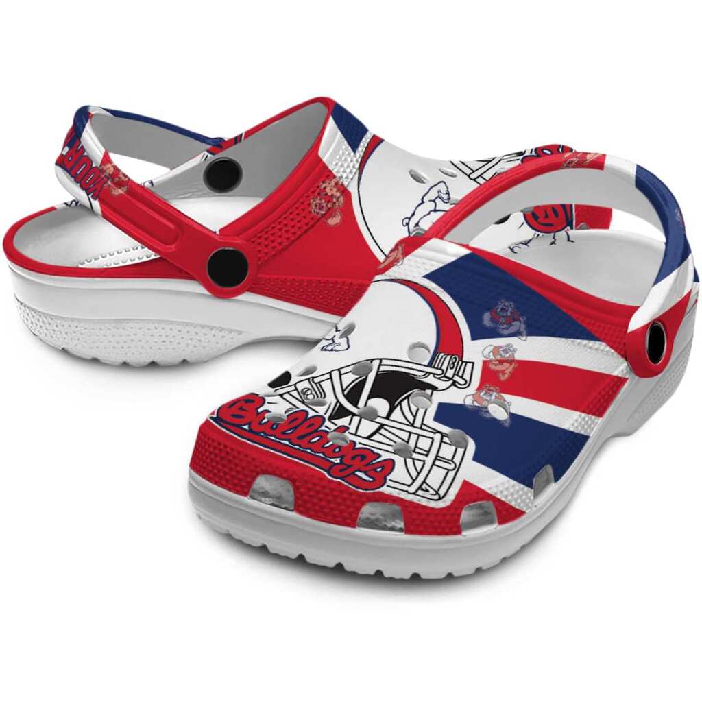 Custom Fresno State Bulldogs Football Helmet ClogTVC1801788 - Image 3