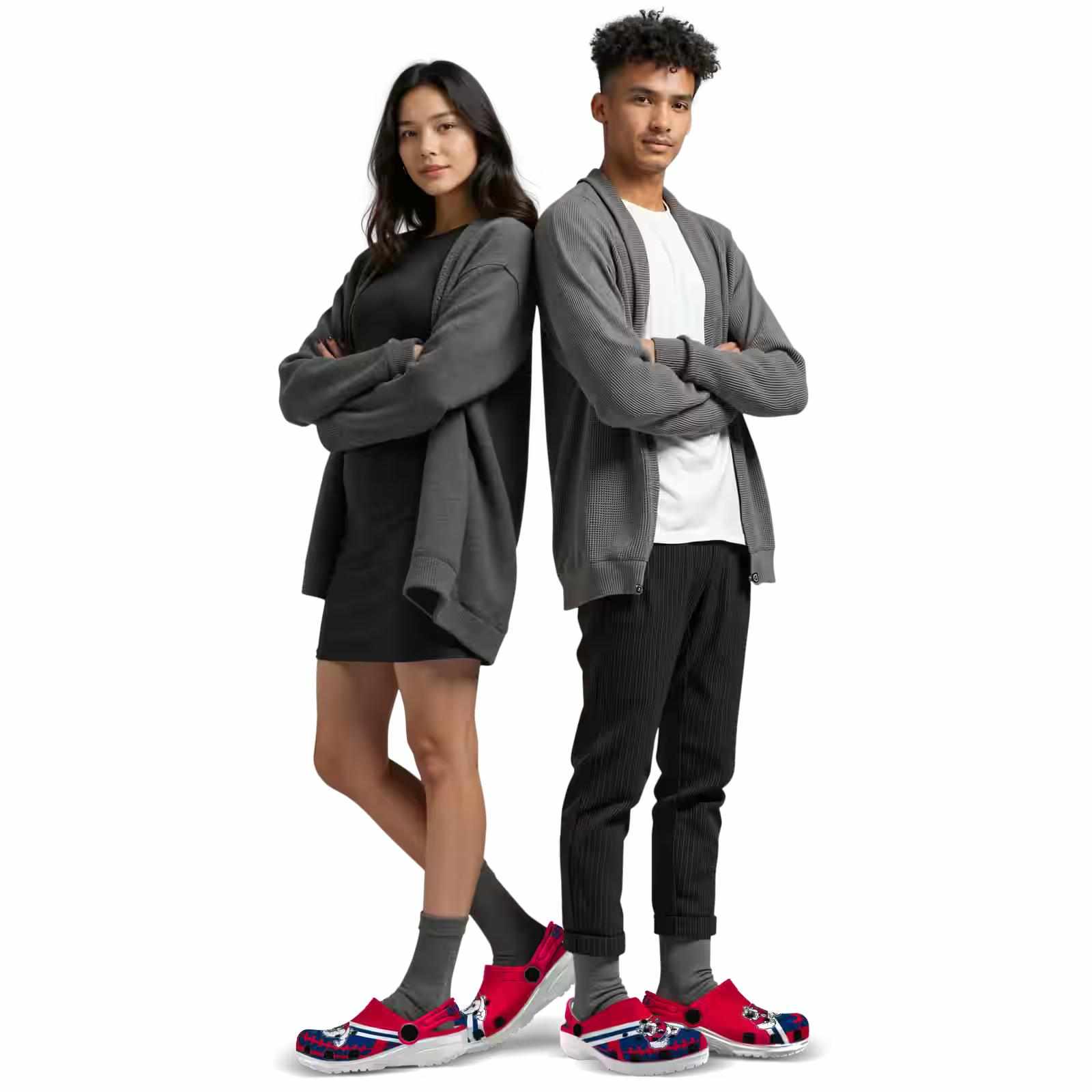 Custom Fresno State Bulldogs Football Motif ClogTVC1801788 - Image 7