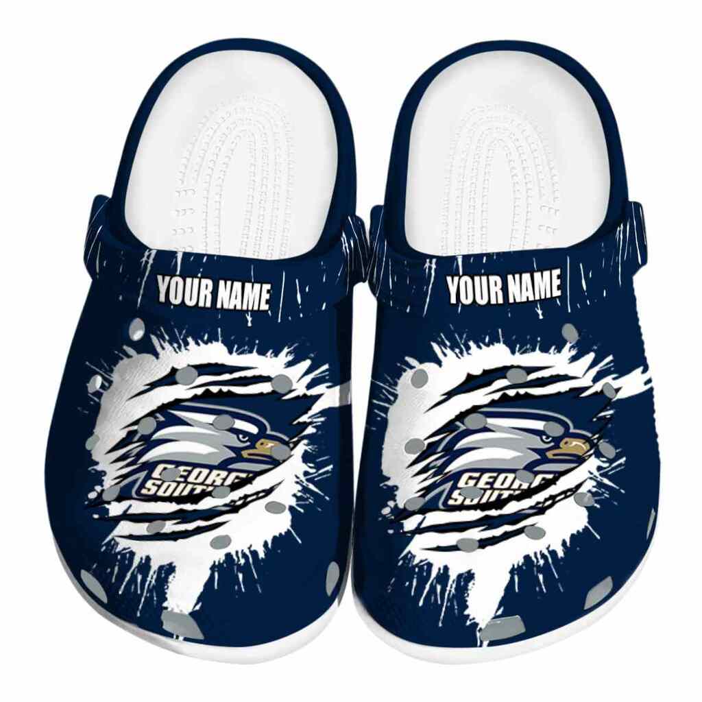 Custom Georgia Southern Eagles Splash Motif Background ClogTVC1801723