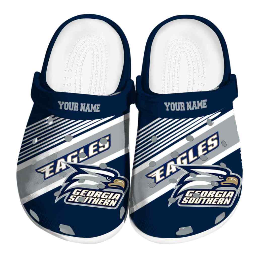 Custom Georgia Southern Eagles Vibrant Dual-Tone ClogTVC1801781