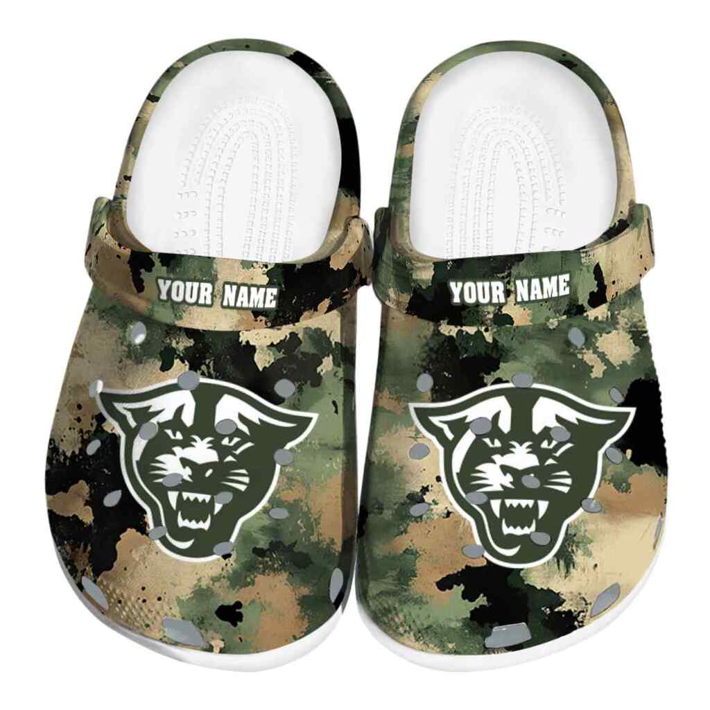 Custom Georgia State Panthers Camouflage Craze ClogTVC1801694