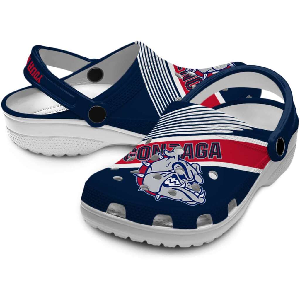 Custom Gonzaga Bulldogs Vibrant Dual-Tone ClogTVC1801781 - Image 3