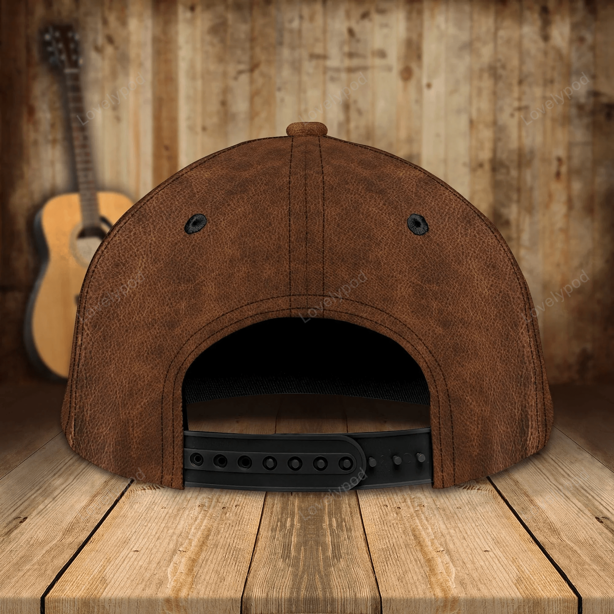 Custom Guitar Cap Hat Or Guitarist Man Travel Summer Cap Hat, Present To Guitar And Music Lovers Trucker Hats Custom Hats Gifts For Men & Women