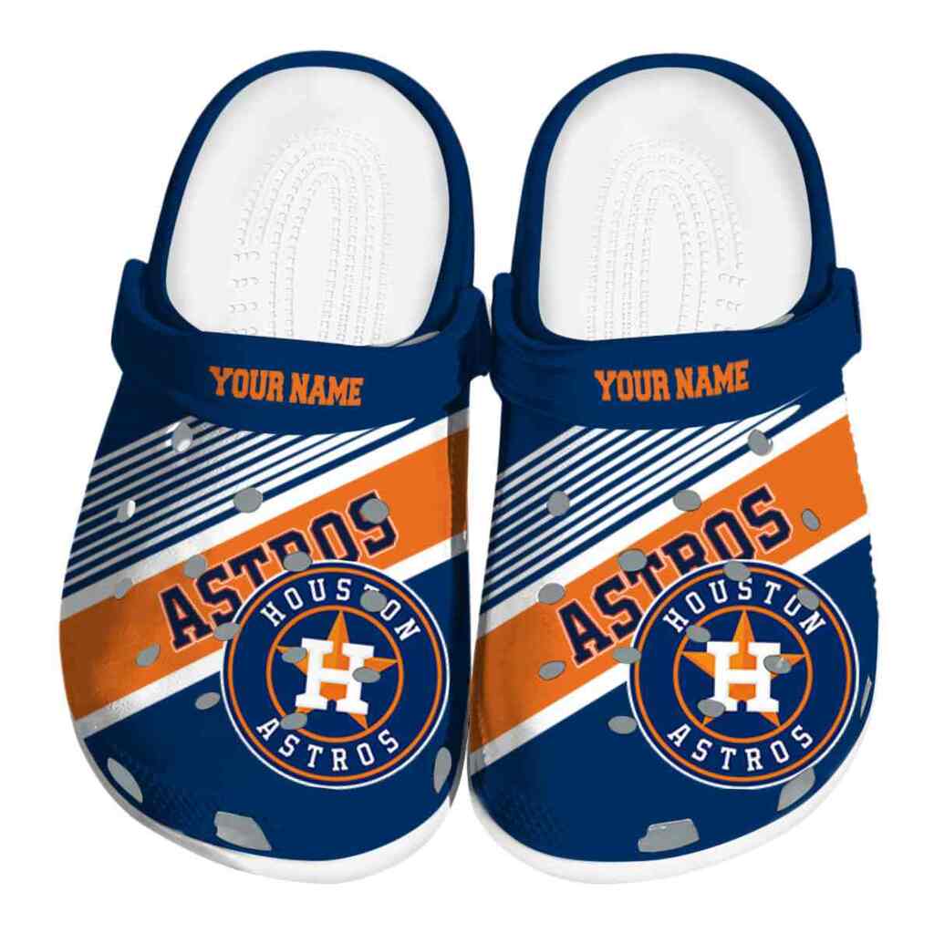 Custom Houston Astros Vibrant Dual-Tone ClogTVC1801146