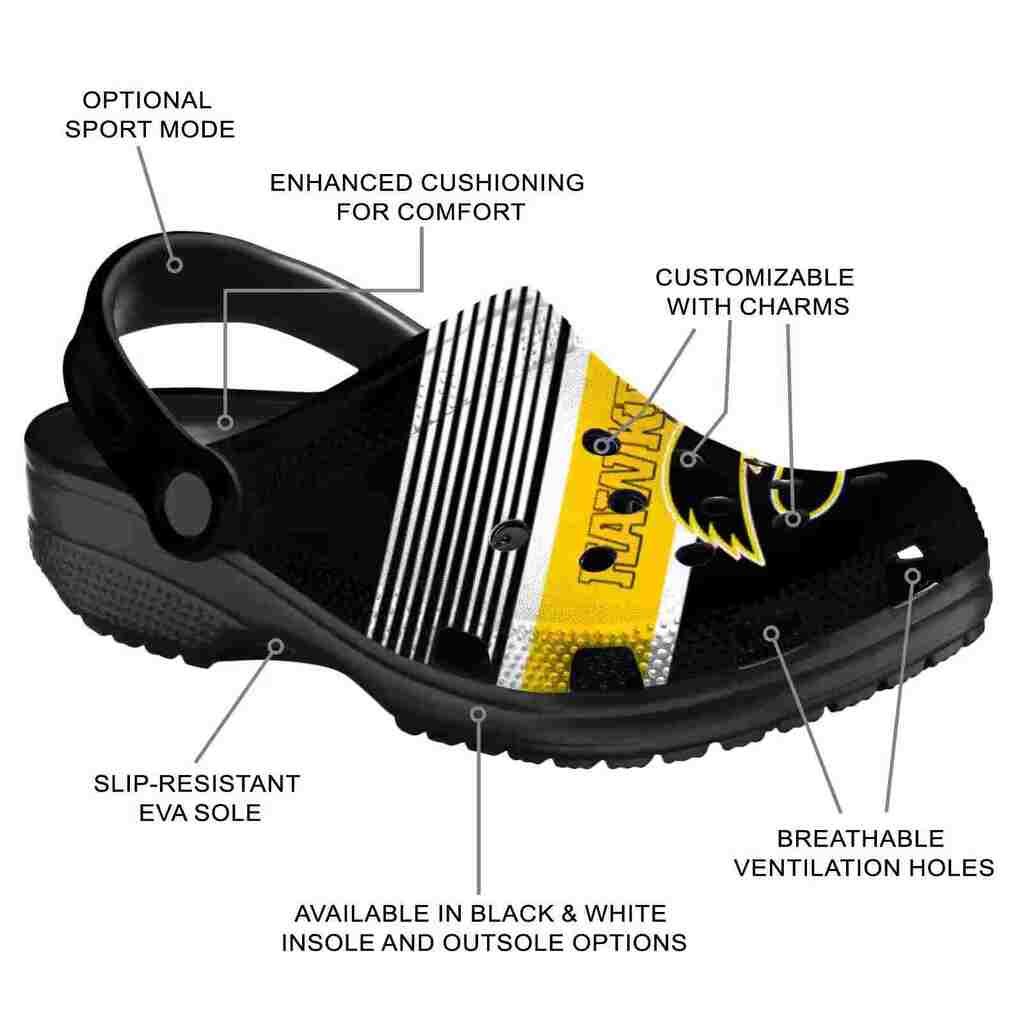 Custom Iowa Hawkeyes Vibrant Dual-Tone ClogTVC1801995 - Image 5