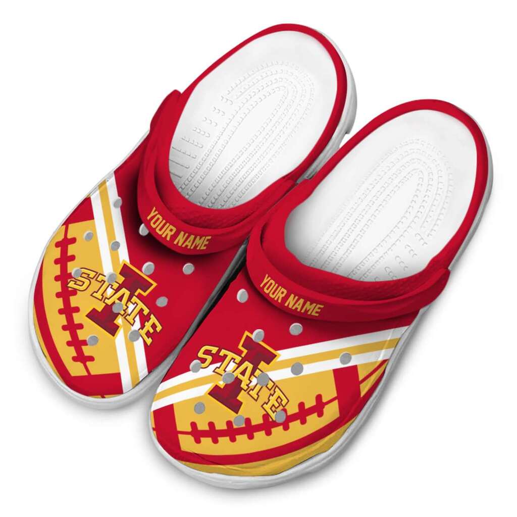 Custom Iowa State Cyclones Football Motif ClogTVC1801786 - Image 4