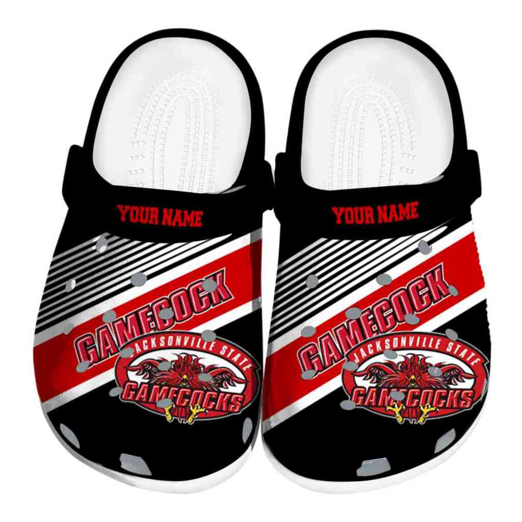 Custom Jacksonville State Gamecocks Vibrant Dual-Tone ClogTVC1801780
