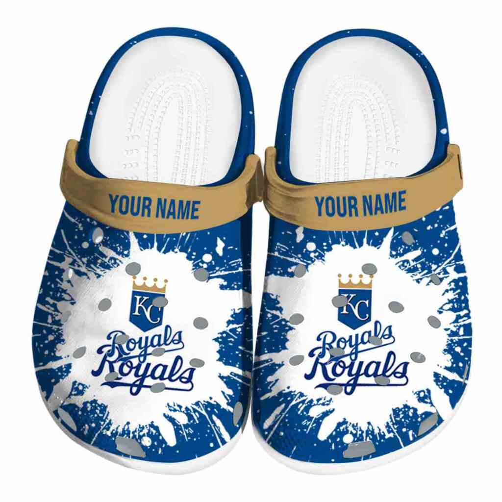 Custom Kansas City Royals Splash Art ClogTVC180127