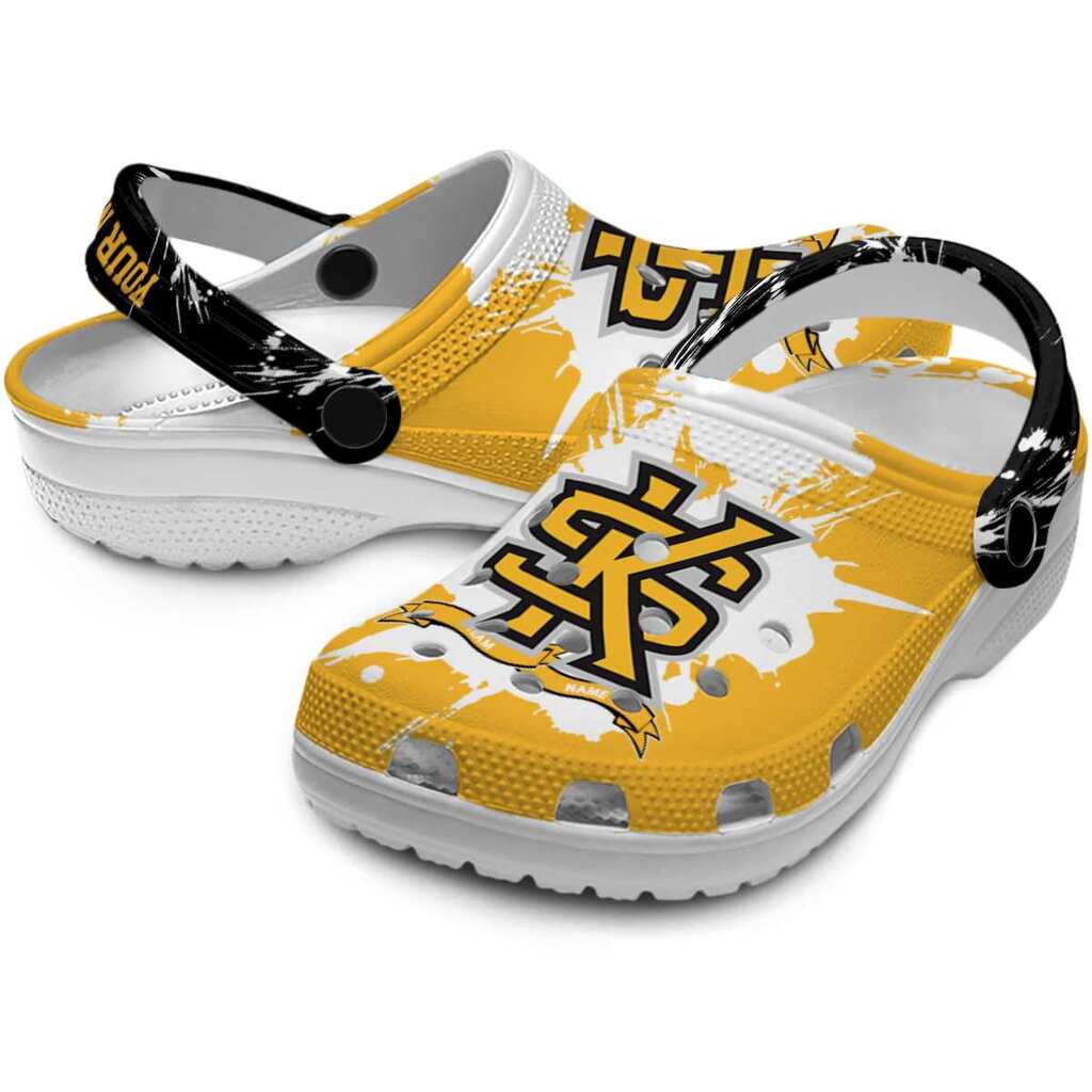 Custom Kennesaw State Owls Splatter Pattern ClogTVC1801724 - Image 3