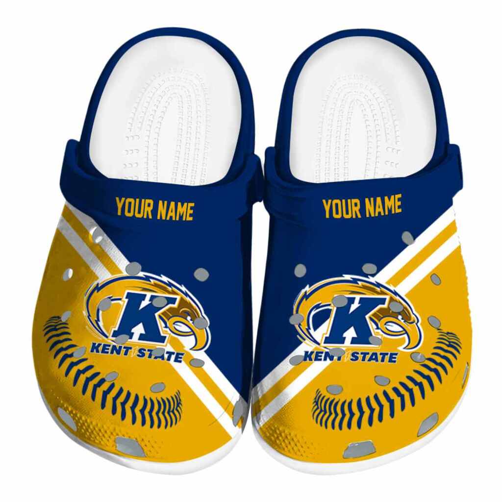 Custom Kent State Golden Flashes Baseball Motif ClogTVC1801790