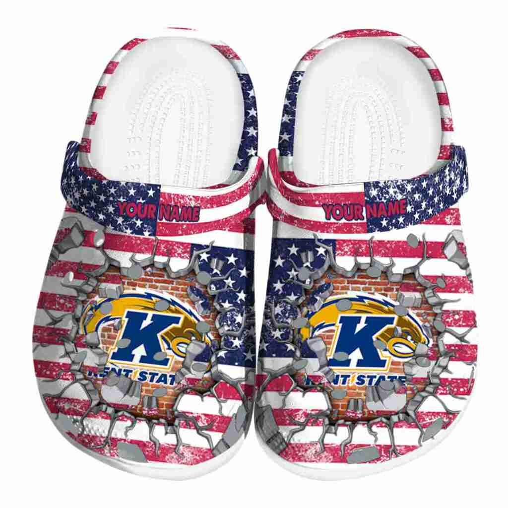 Custom Kent State Golden Flashes Freedom Splinter ClogTVC1801818